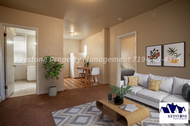 Photo - $400 Off Move In Special! Ground Level, One Bedroom Apartment - All Utilities Included! $800/$800 Unit #4