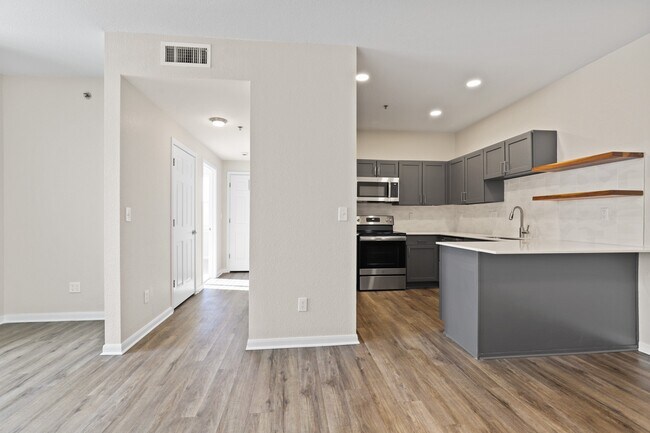 Entrada en Switchback en Platte Apartments en Littleton, CO