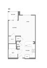 Studio floor plan Broadstone Mission Valley