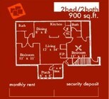 2BR/2BA
