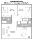 2BR/1.5BA