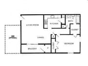 1BR/1BA