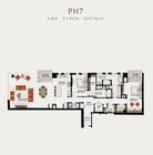 PH7 | 2 Bed 2.5 Bath 2,215 square feet