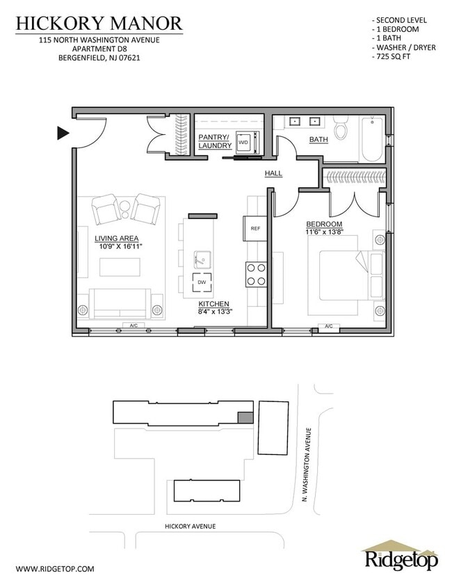Photo - Hickory Manor: In-Unit Washer & Dryer, Heat, Water & Gas Included, Fitness Center, Sauna, and Bar...