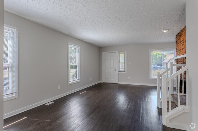 2BR, 2.5BA - 1,104SF - The Delaney - Living Room - Turkey Run Village