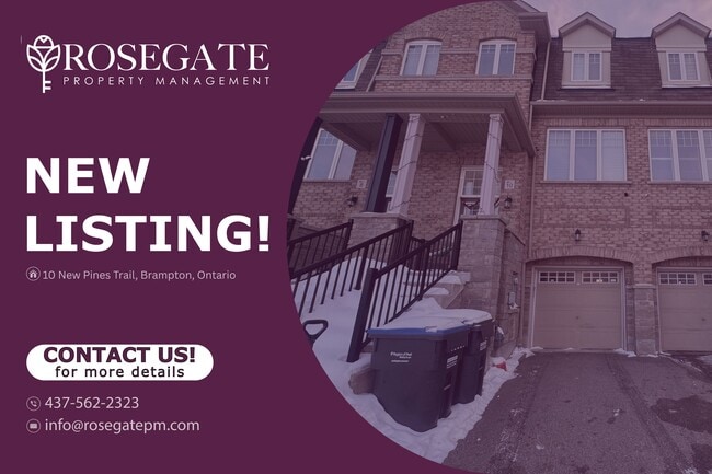 Building Photo - Spacious 3+1 Bedroom Freehold Townhouse with Garage & Fenced Backyard in Brampton