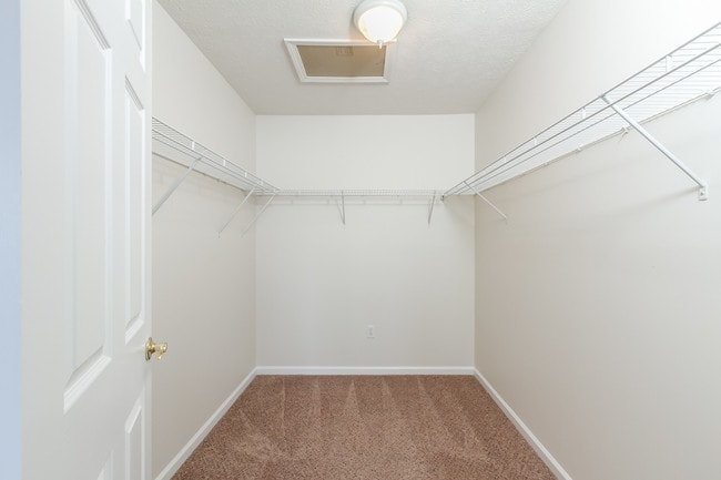 The Master Bedroom features a walk-in closet you will fall in love with!