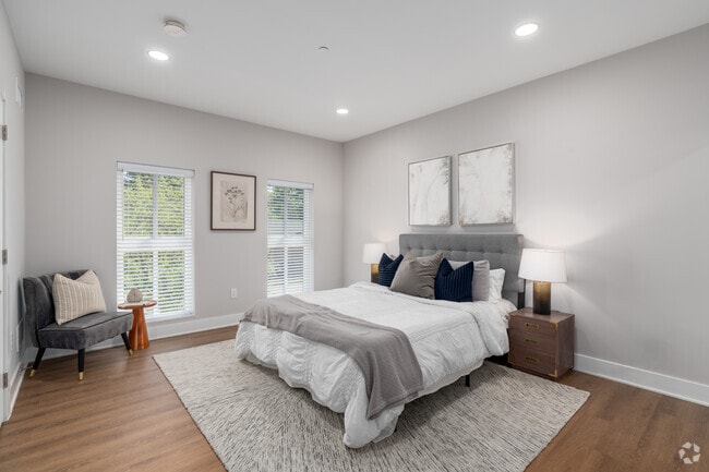2BR, 2BA - 1,190SF - Primary Bedroom