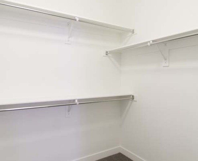 Walk-In Closets With Built-In Shelving