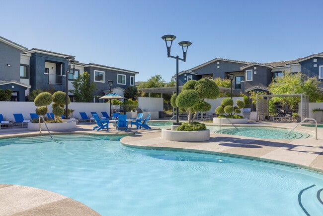 Soak up the sunshine by the sparkling pool