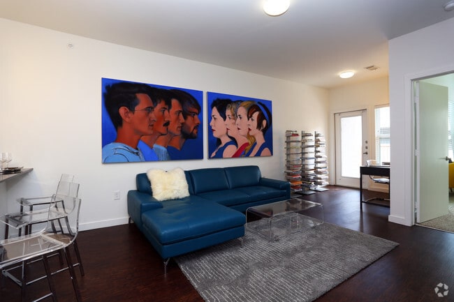 Sala de estar - Mosaic Apartments