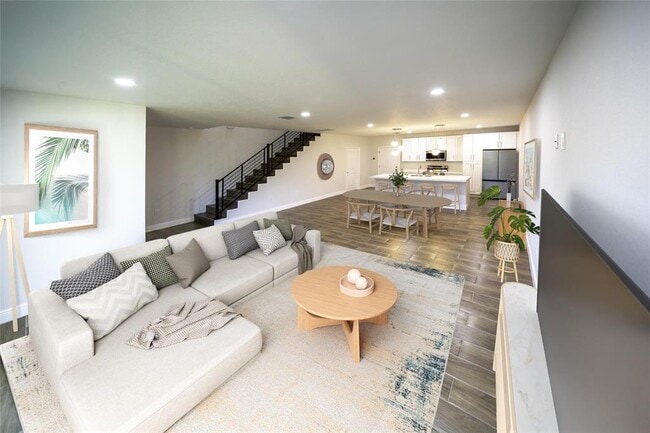 Living Area - 333 NW 41st St Rental