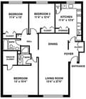 3BR/2BA