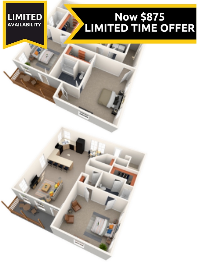 4x4.5 Low Rate - 4BR/4.5BA