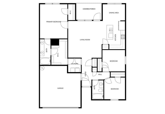 Photo - 3 BD 2 BA Split plan Home in the Ocean Spr...