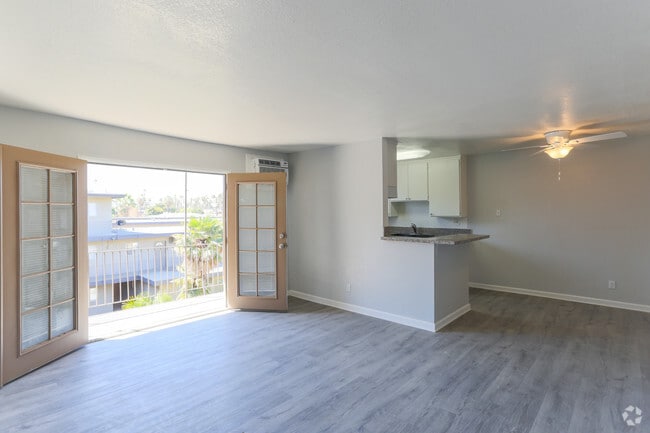 1*1: Sala de estar* - University Gardens Apartments