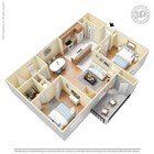 2BR/1BA