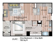 783 Sq. Ft.