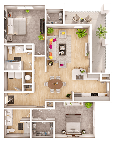Floor Plan - B2D