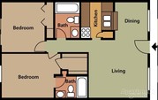 2BR/2BA