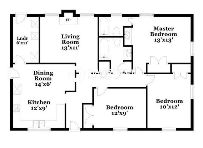 Photo - 3 Bedroom Pet-Friendly Home in Greensboro, NC with Main Street Renewal