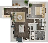 A11 floor plan Gladwen Wendell Falls