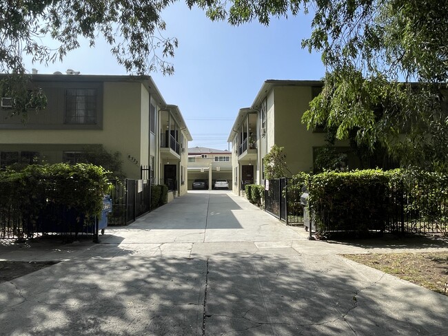 ENTRANCE TO COMPLEX - 8536 Alcott St Apartments Unit #1