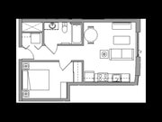 1X1E - 1 Bedroom / 1 Bath