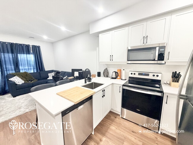 Photo - Modern 1-Bedroom Apartment with Private Balcony & Parking in Kitchener Unit 215