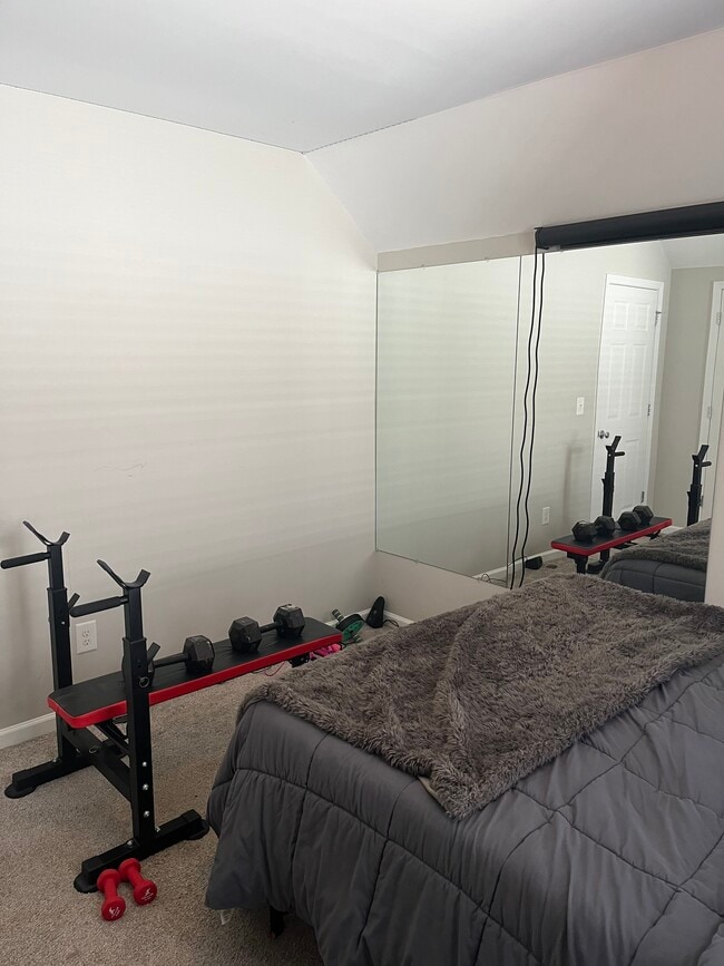 Upstairs Bedroom Queen bed /Gym View 2 - 705 Sherrybrook Dr