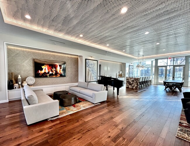 Amenity Building Lounge - Juneau Village Towers