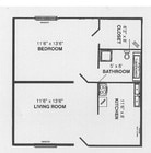 1BR/1BA