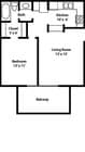 1BR/1BA