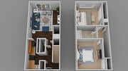 2 Bedroom Townhome