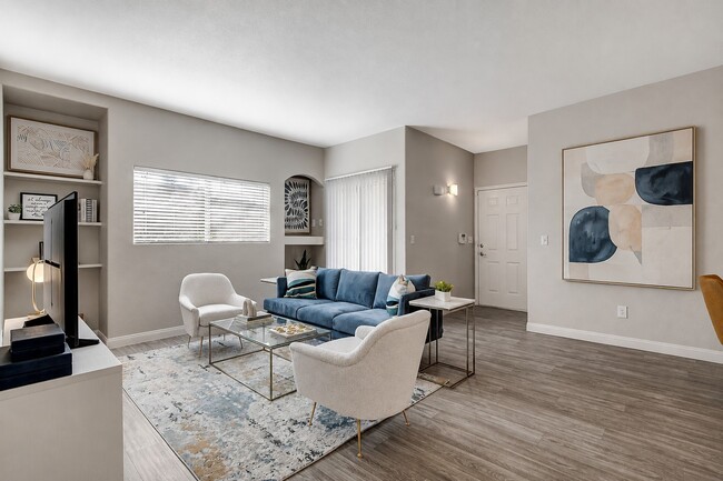 Elevate your living experience at Horizon Ridge with this stylish and inviting living room. Enjoy modern finishes, abundant natural light, and a cozy atmosphere perfect for relaxation. Schedule your tour today to see your future home!