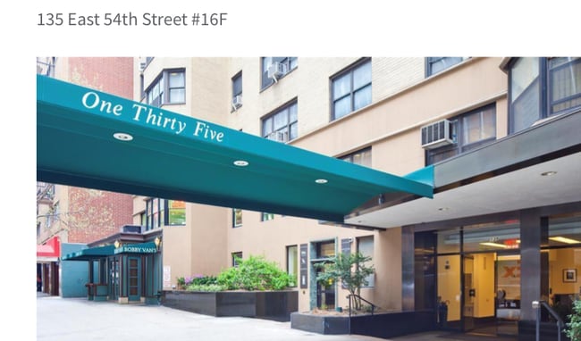 Main entrance - 135 E 54th St Unit 16F