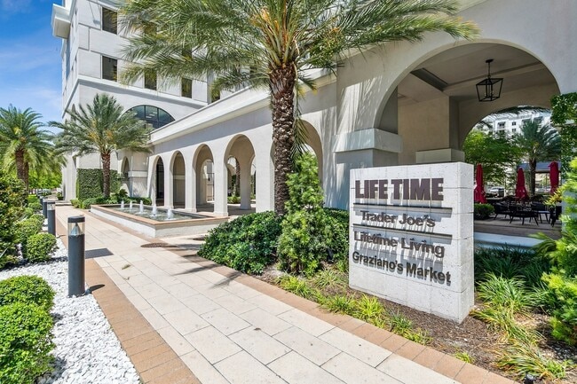 Life Time Living Gables Station Building Entrance