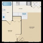 1BR/1BA