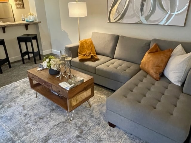 Living Room - 300 N 130th St Unit 6-101