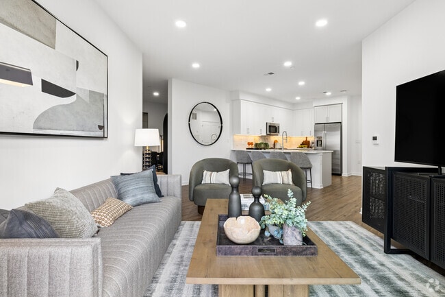 2BR, 2BA w/Den - 1,286SF - Living Room