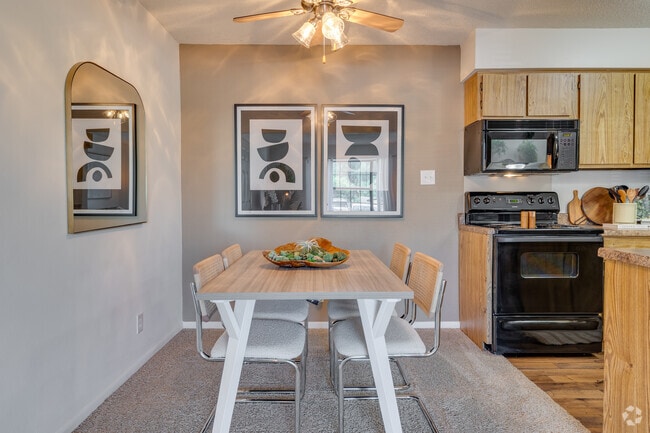 2BR, 2BA- 1000SF