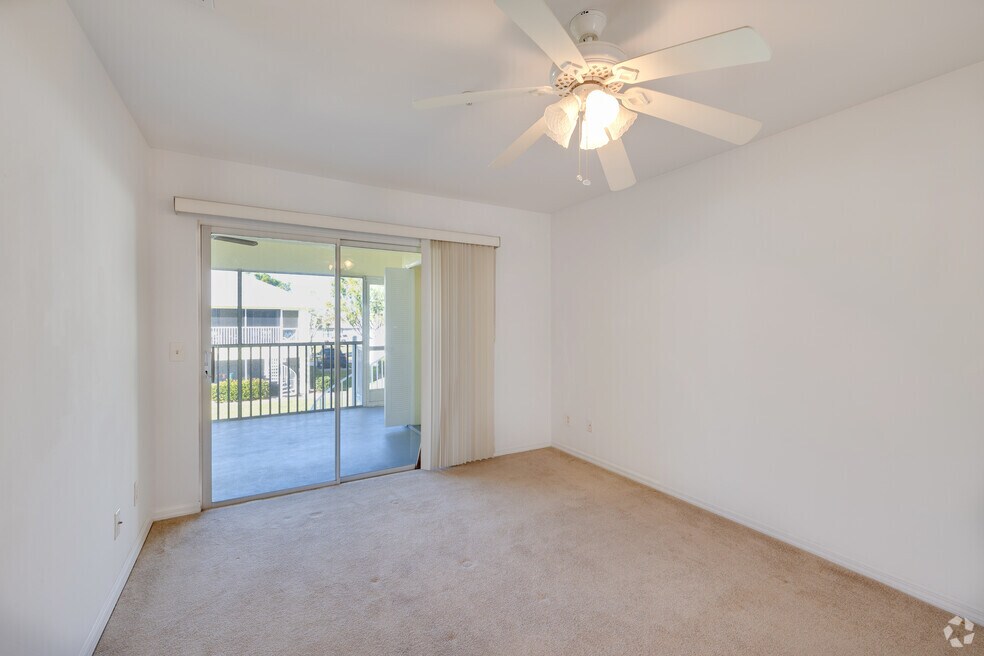 2BR, 2BA - 1,100SF - Unit 16- Primary Bedroom