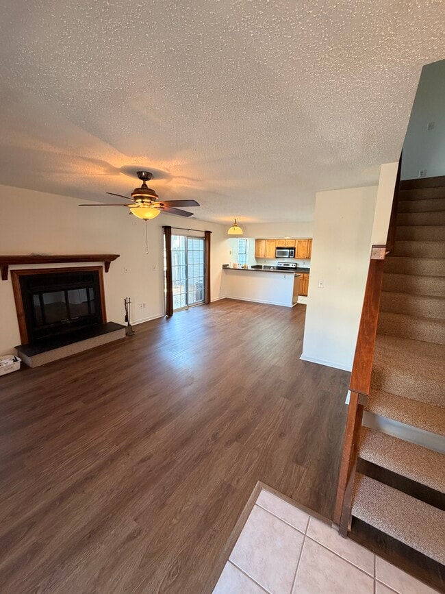 Fireplace and new flooring! - 402 Chatterton Dr Unit 402 Chatterton