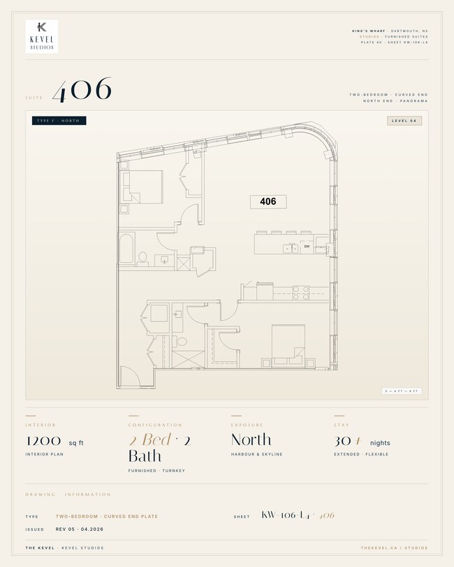 Building Photo - 2 Bedroom Suite · 1200 sq ft Unit 406