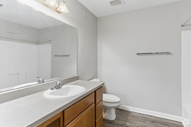 2BR, 2BA - 1,004SF - Second Bathroom