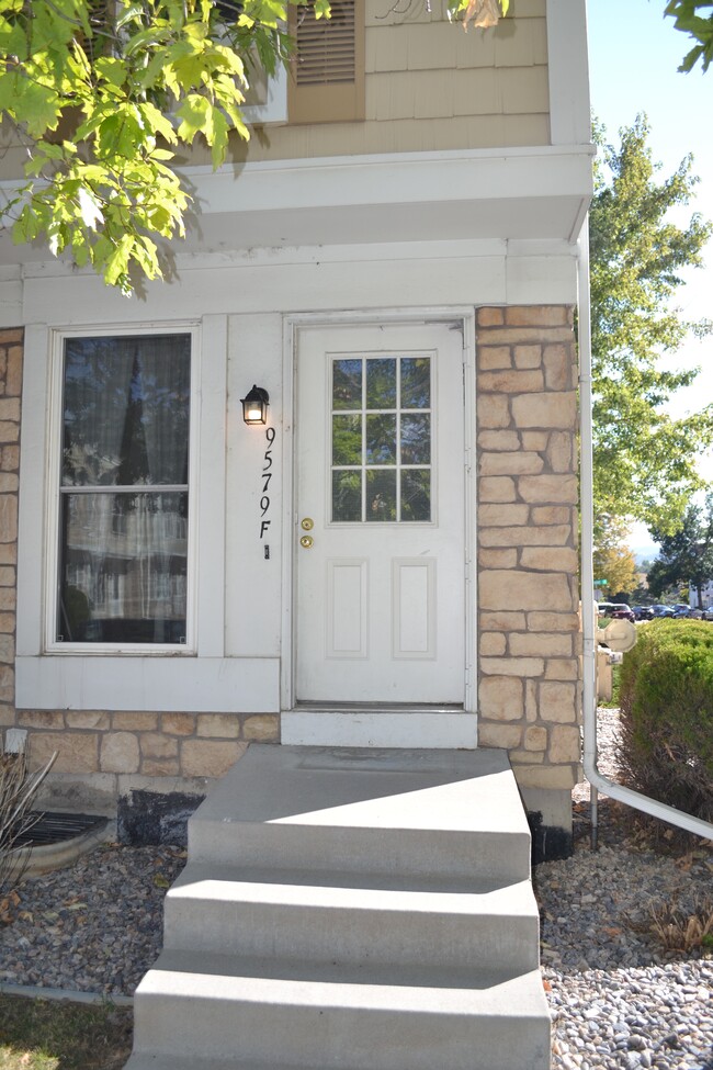 Front Porch /Door - 9579 W Coal Mine Ave Condo Unit F