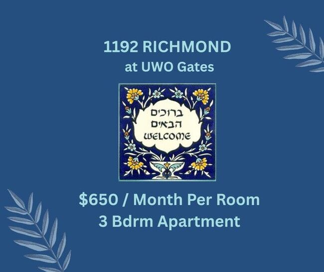 Building Photo - 3 bedrooms * STUDENT HOUSE * Available NOW * $650 per room * STEPS from UWO