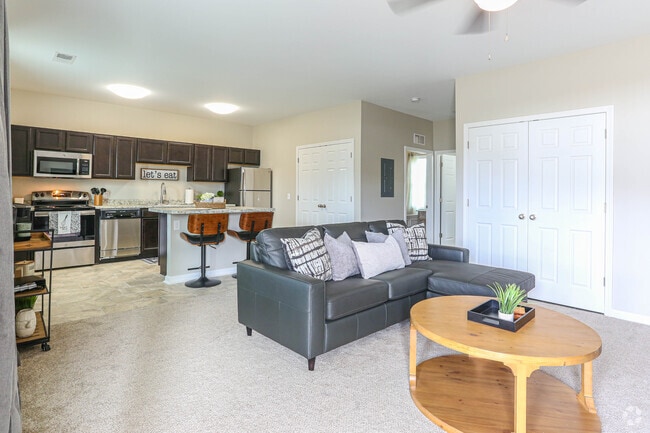2BR, 1BA - Living Room