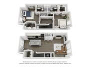 2 Bedroom 2.5 Bathroom - B3 Townhome