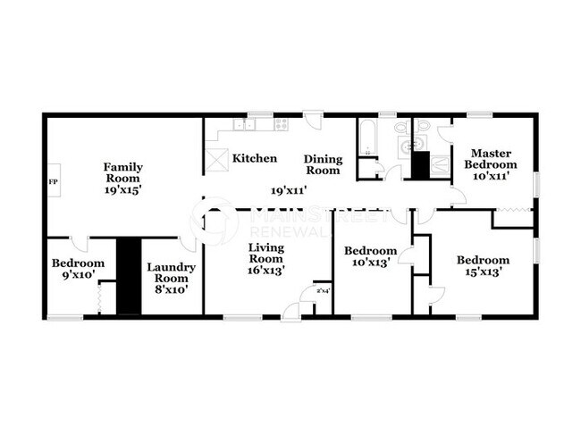 Photo - 4 Bedroom Pet-Friendly Home in Leeds, AL with Main Street Renewal